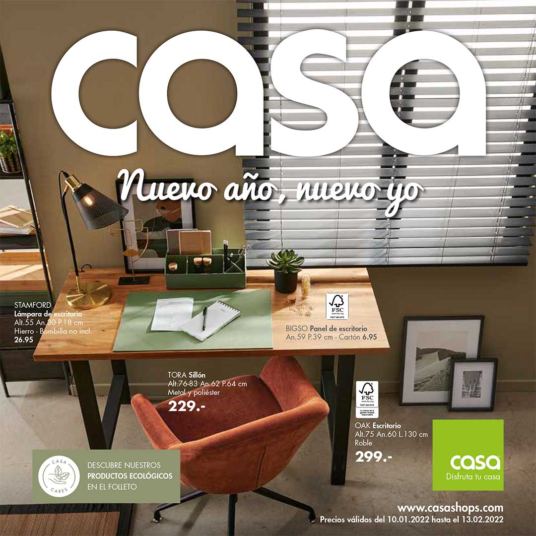 Primer folleto CASA del año en Parque Comercial Abadia