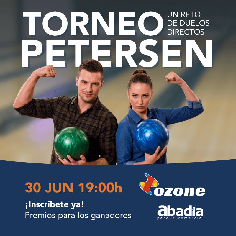 ¡Llega el Torneo Petersen Imperial a Ozone Bowling Abadía! 🎳 Un reto de duelos directos