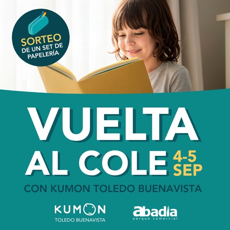 ¡Prepárate para la Vuelta al Cole con Kumon Toledo Buenavista!