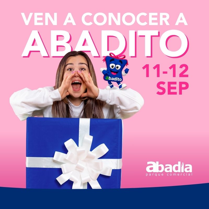 ¡ESTE FIN DE SEMANA TIENES UNA CITA EN ABADÍA! VEN Y LLÉVATE TU PREMIO SORPRESA 🎁✨